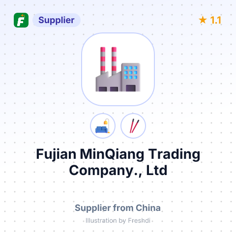 Fujian MinQiang Trading Company., Ltd – summary card, no photo uploaded yet