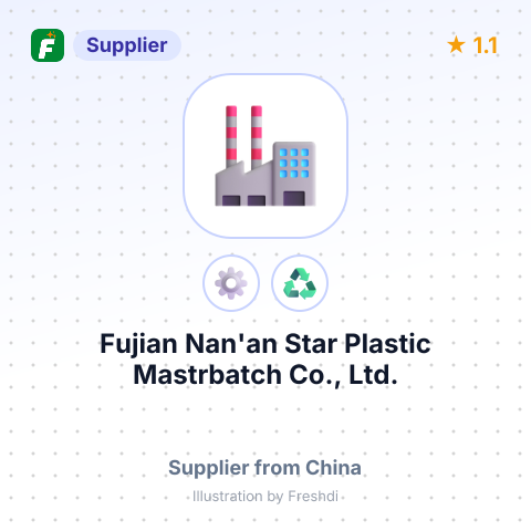Fujian Nan'an Star Plastic Mastrbatch Co., Ltd. – summary card, no photo uploaded yet