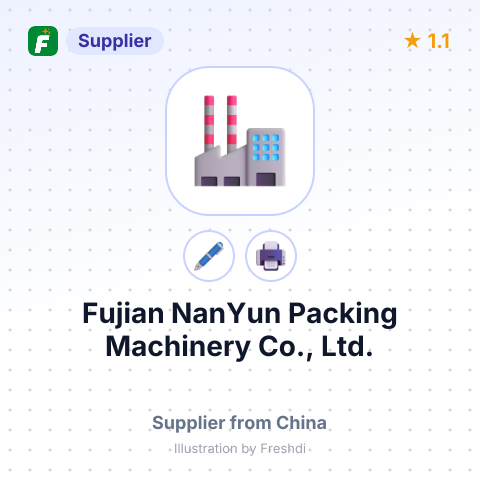 Fujian NanYun Packing Machinery Co., Ltd. – summary card, no photo uploaded yet
