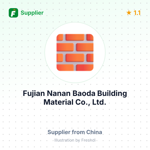 Fujian Nanan Baoda Building Material Co., Ltd. – summary card, no photo uploaded yet