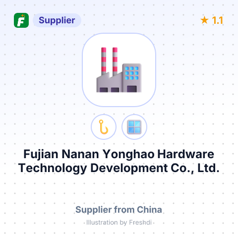 Fujian Nanan Yonghao Hardware Technology Development Co., Ltd. – summary card, no photo uploaded yet