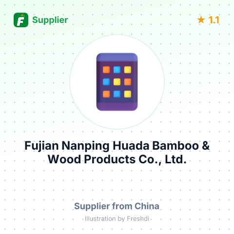 Fujian Nanping Huada Bamboo & Wood Products Co., Ltd. – summary card, no photo uploaded yet