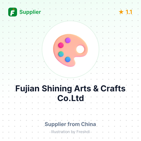 Fujian Shining Arts & Crafts Co.Ltd – summary card, no photo uploaded yet