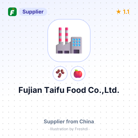 Fujian Taifu Food Co.,Ltd. – summary card, no photo uploaded yet