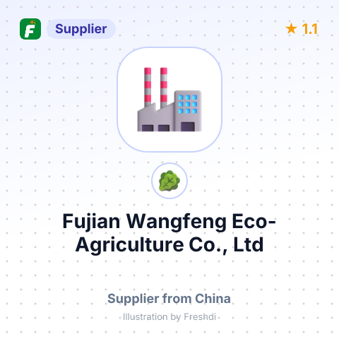 Fujian Wangfeng Eco-Agriculture Co., Ltd  – summary card, no photo uploaded yet