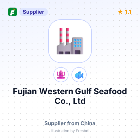 Fujian Western Gulf Seafood Co., Ltd – summary card, no photo uploaded yet