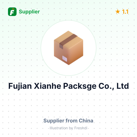 Fujian Xianhe Packsge Co., Ltd – summary card, no photo uploaded yet