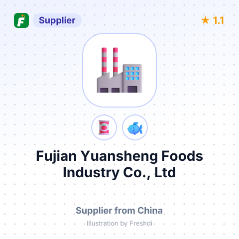 Fujian Yuansheng Foods Industry Co., Ltd – summary card, no photo uploaded yet