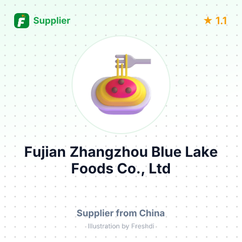 Fujian Zhangzhou Blue Lake Foods Co., Ltd – summary card, no photo uploaded yet