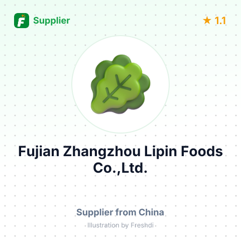 Fujian Zhangzhou Lipin Foods Co.,Ltd. – summary card, no photo uploaded yet