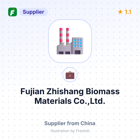 Fujian Zhishang Biomass Materials Co.,Ltd. – summary card, no photo uploaded yet