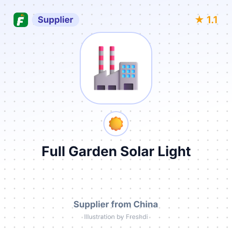 Full Garden Solar Light – summary card, no photo uploaded yet