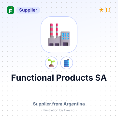 Functional Products SA  – summary card, no photo uploaded yet