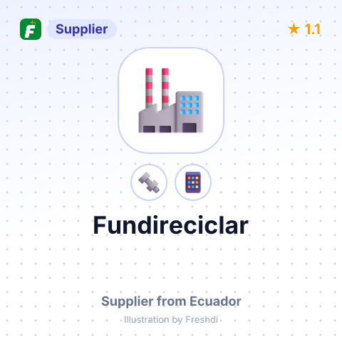 Fundireciclar – summary card, no photo uploaded yet