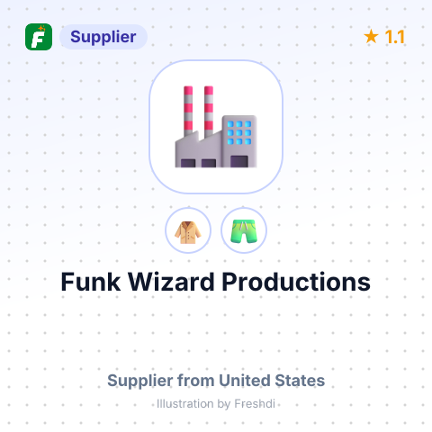 Funk Wizard Productions – summary card, no photo uploaded yet