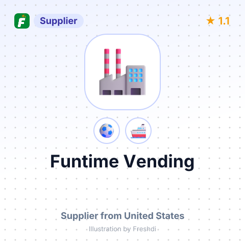 Funtime Vending – summary card, no photo uploaded yet