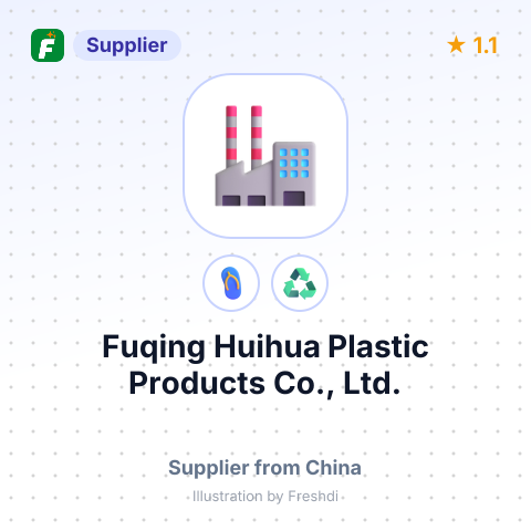 Fuqing Huihua Plastic Products Co., Ltd. – summary card, no photo uploaded yet