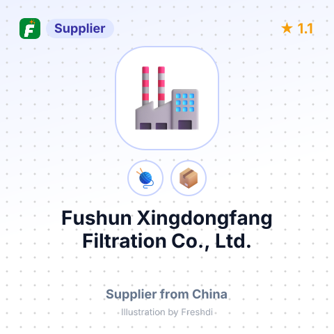 Fushun Xingdongfang Filtration Co., Ltd. – summary card, no photo uploaded yet