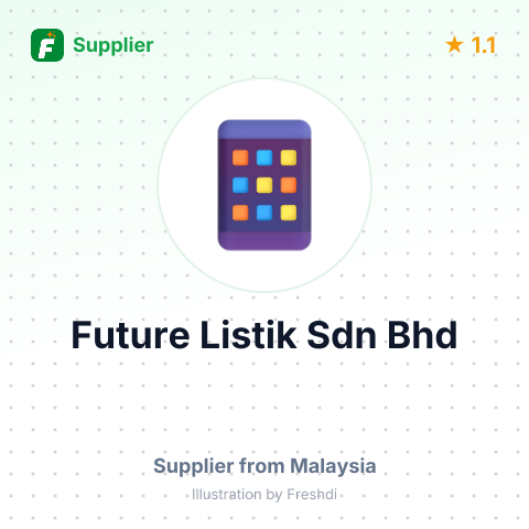 Future Listik Sdn Bhd  – summary card, no photo uploaded yet