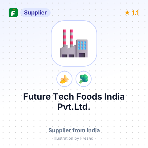 Future Tech Foods India Pvt.Ltd.  – summary card, no photo uploaded yet