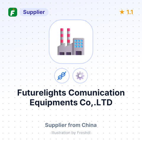 Futurelights Comunication Equipments Co,.LTD – summary card, no photo uploaded yet
