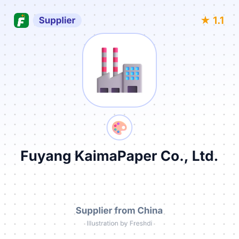 Fuyang KaimaPaper Co., Ltd. – summary card, no photo uploaded yet