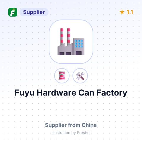 Fuyu Hardware Can Factory – summary card, no photo uploaded yet