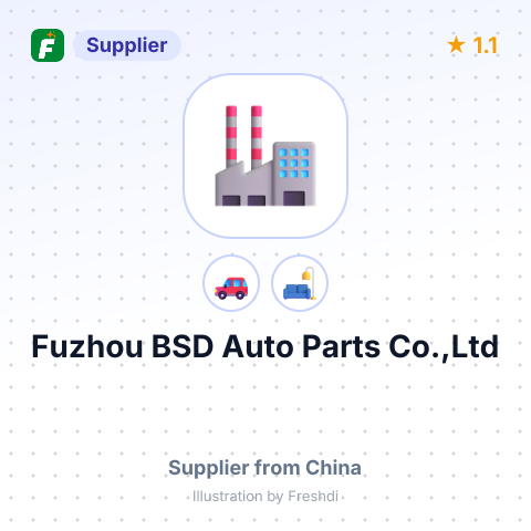 Fuzhou BSD Auto Parts Co.,Ltd – summary card, no photo uploaded yet
