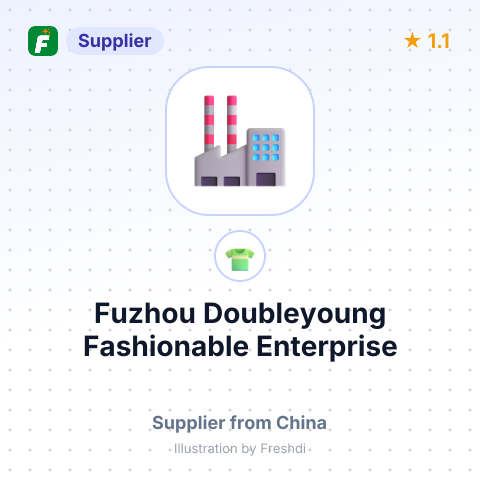 Fuzhou Doubleyoung Fashionable Enterprise – summary card, no photo uploaded yet
