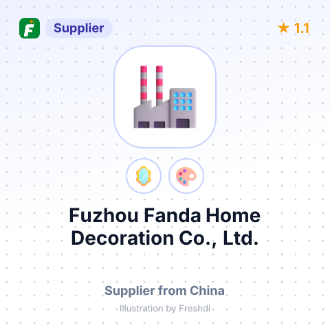 Fuzhou Fanda Home Decoration Co., Ltd. – summary card, no photo uploaded yet