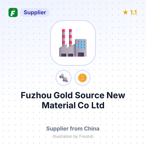 Fuzhou Gold Source New Material Co Ltd – summary card, no photo uploaded yet