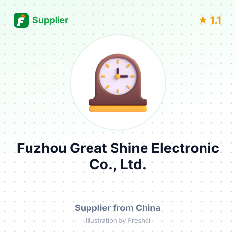 Fuzhou Great Shine Electronic Co., Ltd. – summary card, no photo uploaded yet