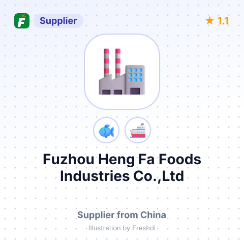 Fuzhou Heng Fa Foods Industries Co.,Ltd – summary card, no photo uploaded yet