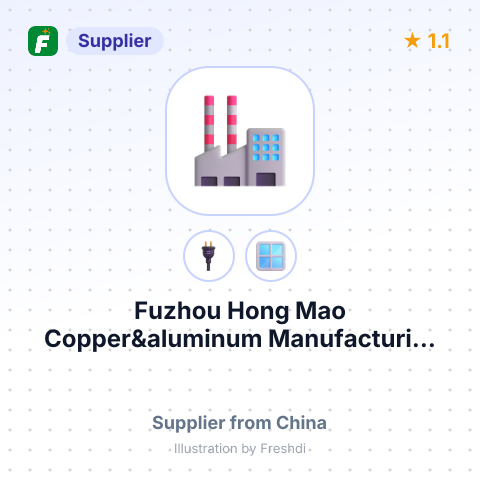 Fuzhou Hong Mao Copper&aluminum Manufacturi... – summary card, no photo uploaded yet