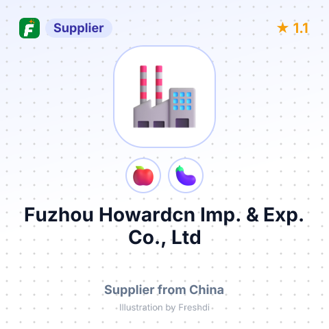 Fuzhou Howardcn Imp. & Exp. Co., Ltd  – summary card, no photo uploaded yet