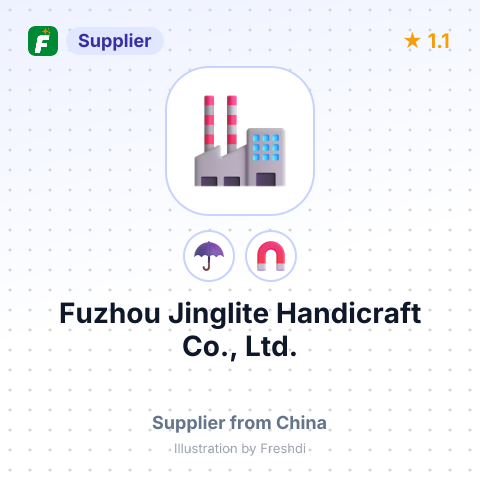 Fuzhou Jinglite Handicraft Co., Ltd. – summary card, no photo uploaded yet