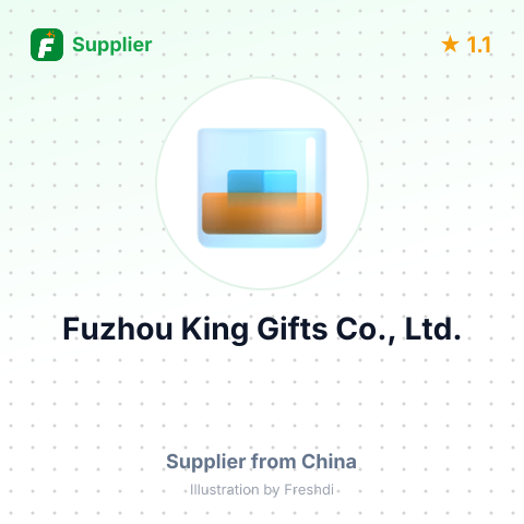 Fuzhou King Gifts Co., Ltd. – summary card, no photo uploaded yet