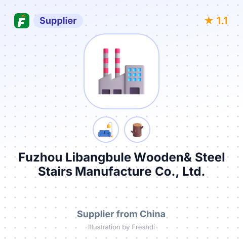Fuzhou Libangbule Wooden& Steel Stairs Manufacture Co., Ltd. – summary card, no photo uploaded yet
