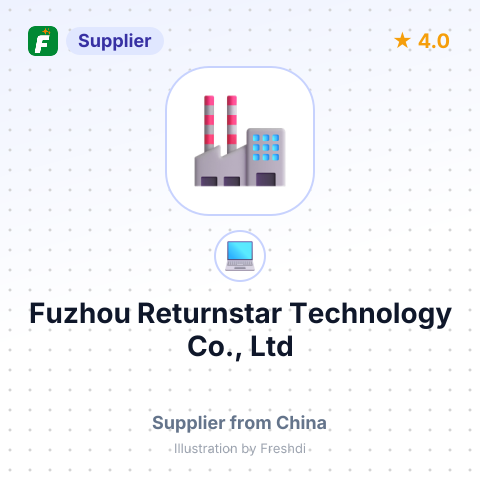 Fuzhou Returnstar Technology Co., Ltd – summary card, no photo uploaded yet