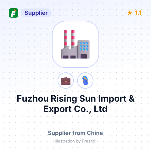 Fuzhou Rising Sun Import & Export Co., Ltd – summary card, no photo uploaded yet