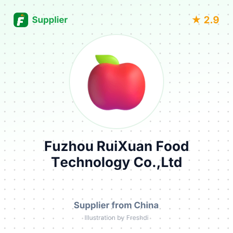 Fuzhou RuiXuan Food Technology Co.,Ltd – summary card, no photo uploaded yet