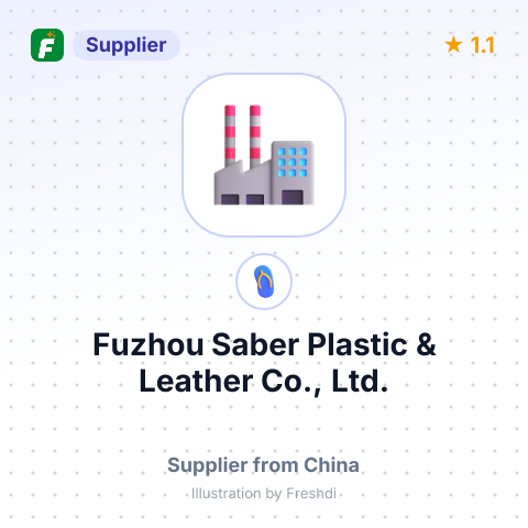 Fuzhou Saber Plastic & Leather Co., Ltd. – summary card, no photo uploaded yet
