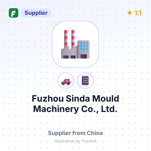 Fuzhou Sinda Mould Machinery Co., Ltd. – summary card, no photo uploaded yet