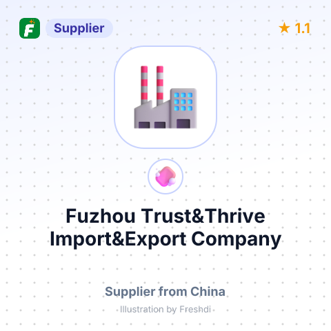 Fuzhou Trust&Thrive Import&Export Company – summary card, no photo uploaded yet