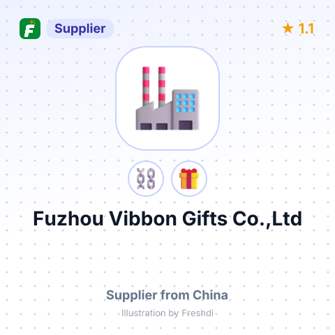 Fuzhou Vibbon Gifts Co.,Ltd – summary card, no photo uploaded yet