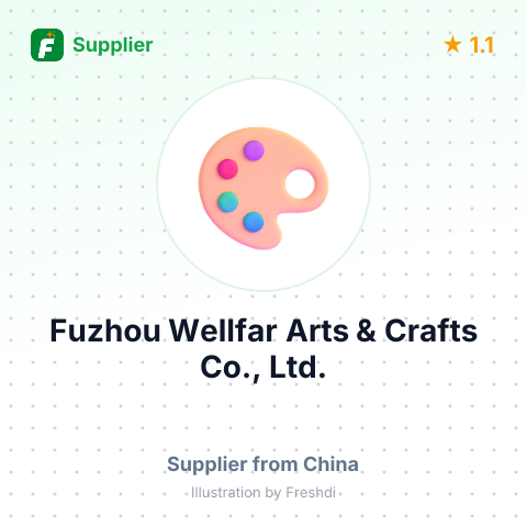 Fuzhou Wellfar Arts & Crafts Co., Ltd. – summary card, no photo uploaded yet