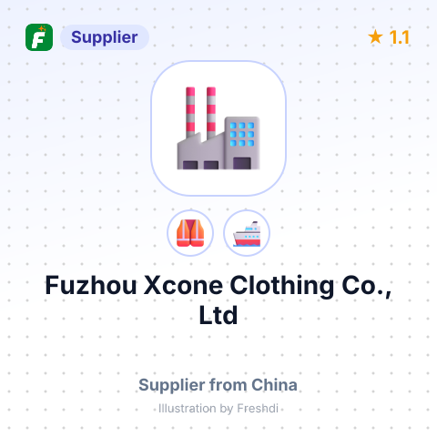 Fuzhou Xcone Clothing Co., Ltd – summary card, no photo uploaded yet