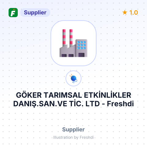 GÖKER TARIMSAL ETKİNLİKLER DANIŞ.SAN.VE TİC. LTD – summary card, no photo uploaded yet