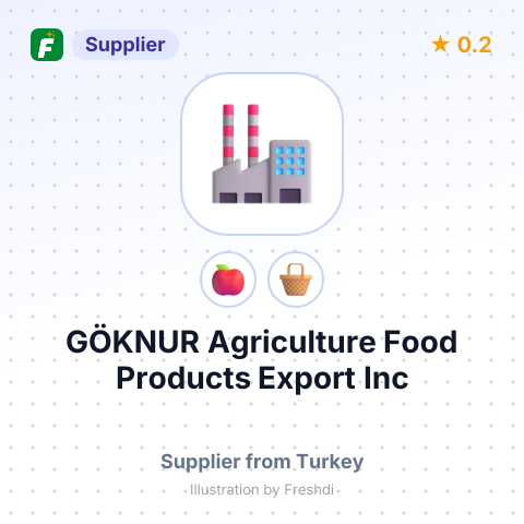 GÖKNUR Agriculture Food Products Export Inc – summary card, no photo uploaded yet