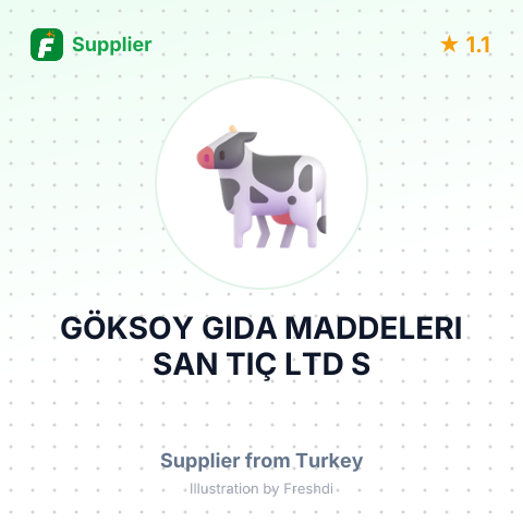 GÖKSOY GIDA MADDELERI SAN TIÇ LTD S – summary card, no photo uploaded yet